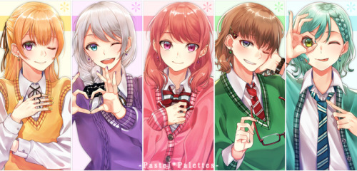 pasupaes:  Pastel*Palettes by ゆお  ✨ Support the artist by liking their work and following them !✨ Do