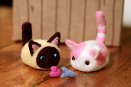 forrestsounds:Here are my latest kittens that I made for Abbi Scarlet to review on her blog.As alway