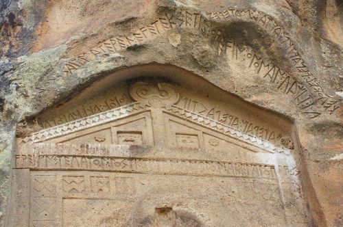 classicalmonuments: Tomb of Midas (and his “city” as well) Yazılıkaya, Eskişehir, Turkey