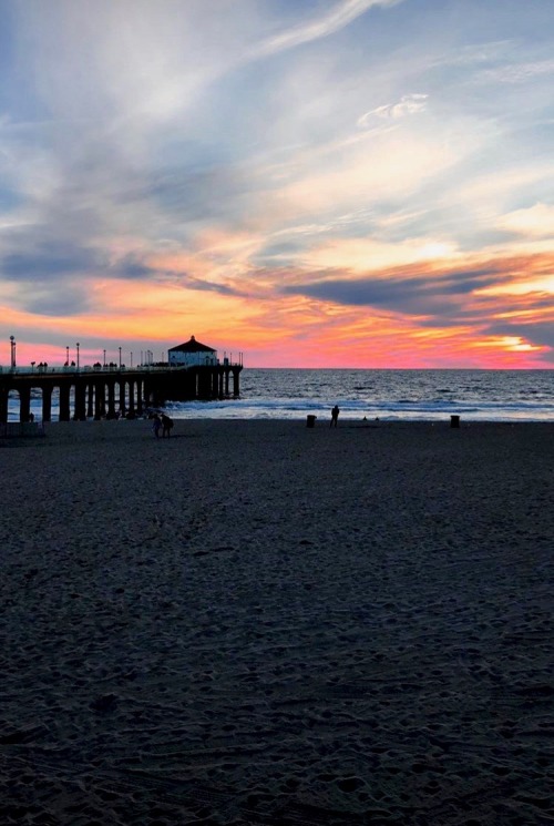 less-than-fear - sunset on the beach via instagram ☼