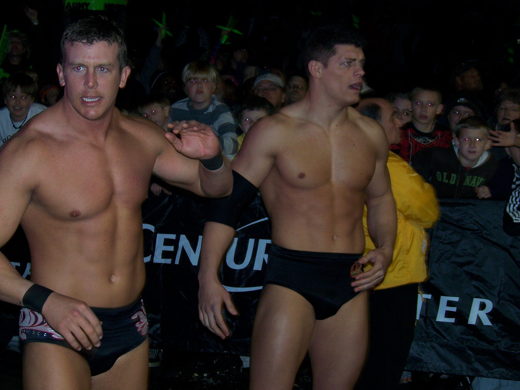 rwfan11:  Cody Rhodes and Ted DiBiase Jr. 