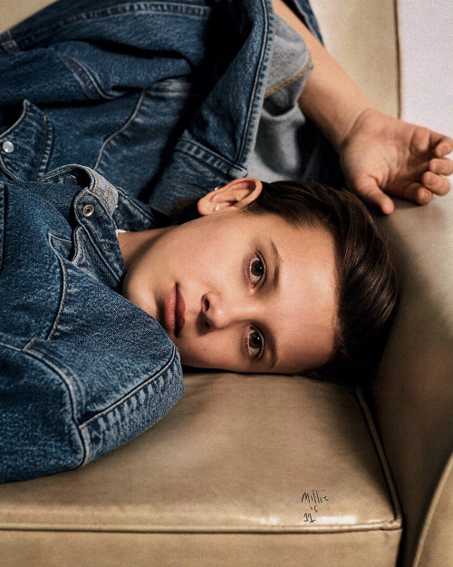 neondarkos:Millie Bobby Brown for Dazed & Confused Magazine (x)