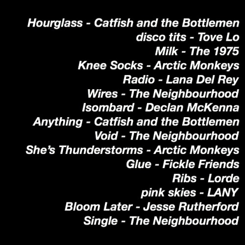 eequanimityy: listen to the extended playlist here