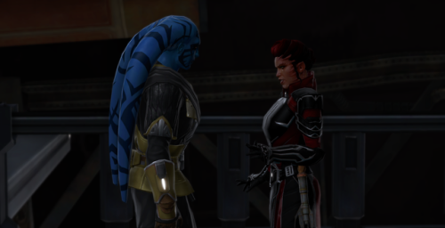 Heading onto Ossus to assist the Galactic Empire. Two kick-ass twi’lek taking on the Republic 