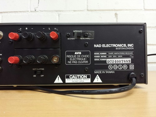 Nad 7240PE Stereo Receiver, 1988