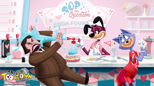 cogwaltz:Toontown Rewritten ValenToon’s Day Graphics 2021: ValenToon’s Day Desktop and Mobile Wallpa