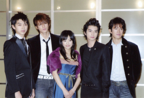 thelookoflove18:Maomao-chan with modern F4 ( Hana Yori Dango 2005) and 10 years later Bakumatsu era 