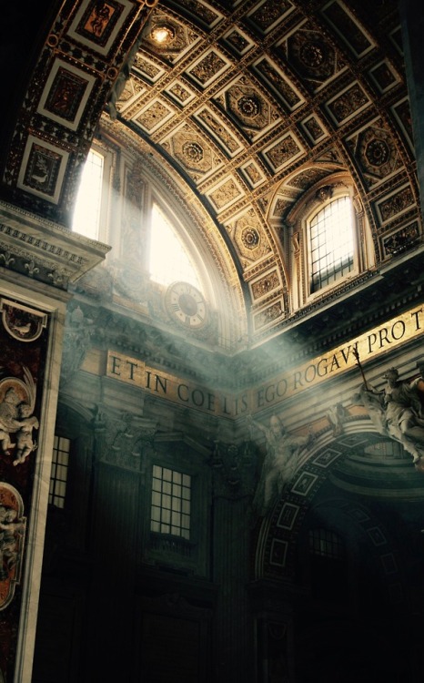 indomptable:St. Peter’s Basilica, Vatican City by: Chad Greiter