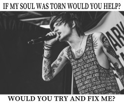 stcktoyourgunsx:  Asking Alexandria // I won’t give in Not my photo, just my edit.Photo by Erick Corral.Please don’t delete this caption.
