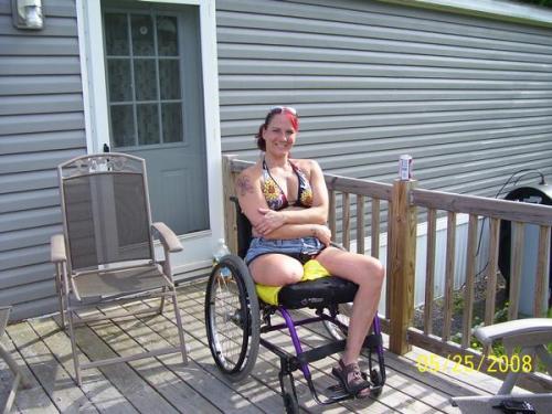 jackcast2021: Kelly-Jean a paraplegic SAK amputee