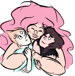 Yeswriteanswers:  “I Love Both Of You!” And Then Rose Just Scooped Up Her Partners