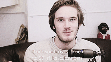 pewdie:   Felix,thank you for making this world a better place! &lt;3  daw :’D