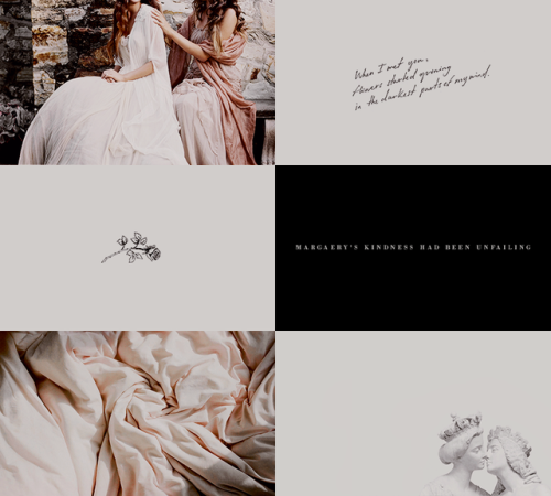 jediknightrey:♥ Femslash February: Sansa Stark &amp; Margaery TyrellShe’s to be que