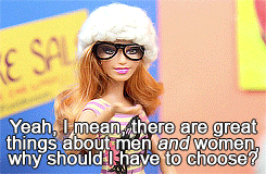 thegirlwiththedragonobsession:  when a fucking stop-motion barbie youtube series has more goddamn queer representation than your show you’re real fucking pathetic 