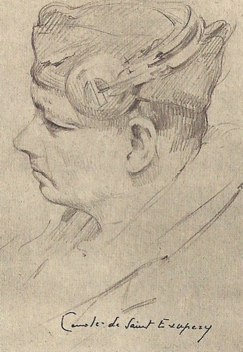 Portrait d’Antoine de Saint Exupéry par sa femme Consuelo