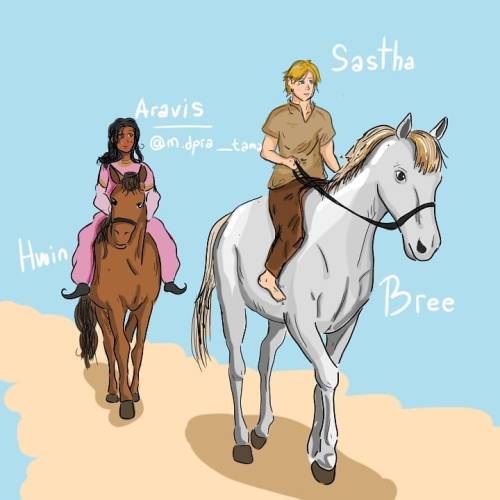 The Chronicles of Narnia, The Horse and his boy by m.dpra_tamaArtwork found here.