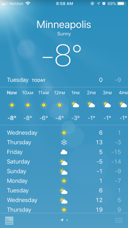 you know you’re from minnesota when you’re ecstatic about 30 degree weather. bring on my road trip!!