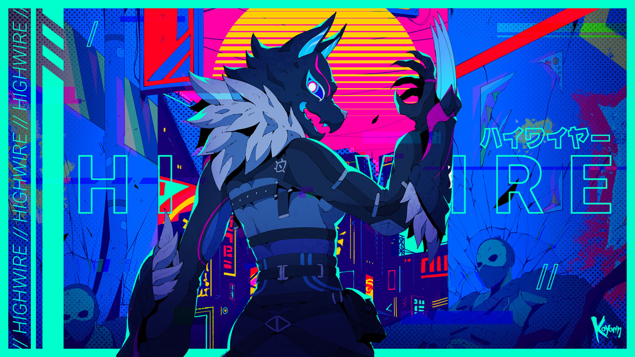 Fortnite highwire fanart