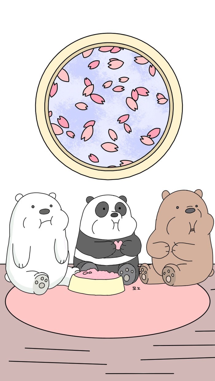 ♡ Be Positive ♡ — WE BARE BEARS WALLPAPERS From Duitang
