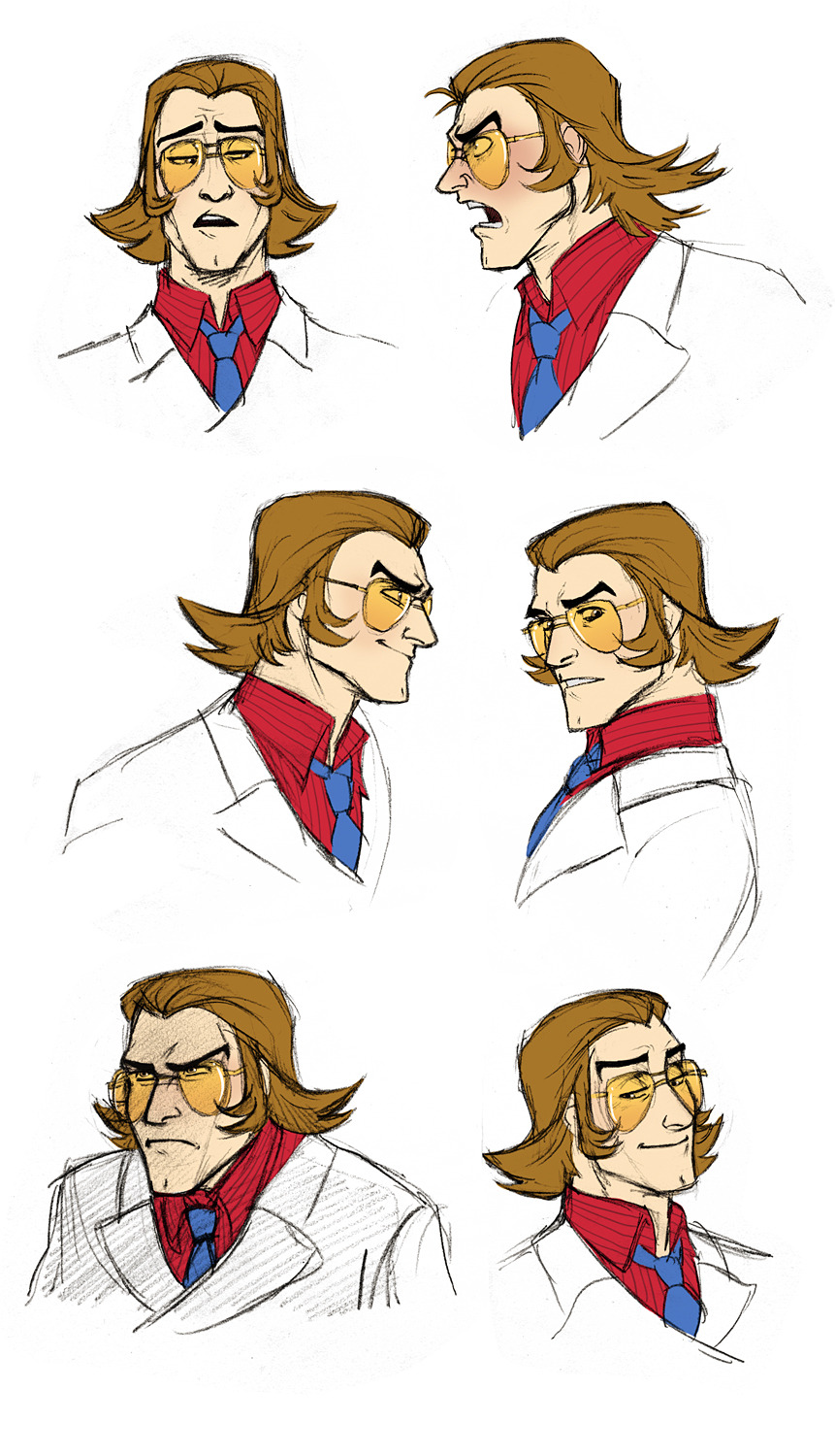 bobby-fool-bright:  Whoo! More Fulbright faces. With much reference used from Hans’