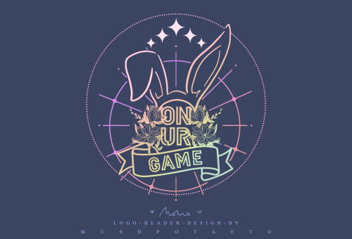 Logo design for onyourgame_jkdesign by mushpotaetotwitter - instagram - art print shop - ko-fi