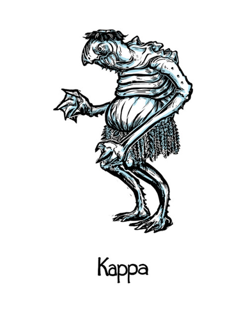 Kappa are monsters that like to live in water. They aren’t in D&D 5e, but should be.They h