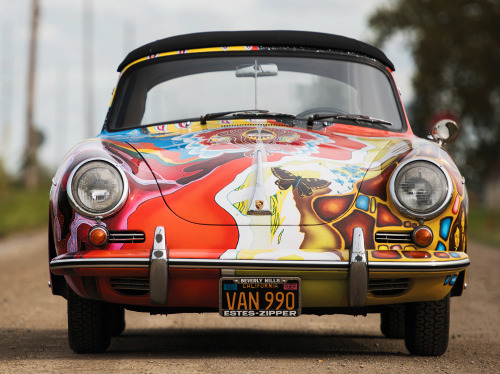  Porsche 356 SC Cabriolet “History of the Universe” Art Car, 1964, by Janis Joplin.