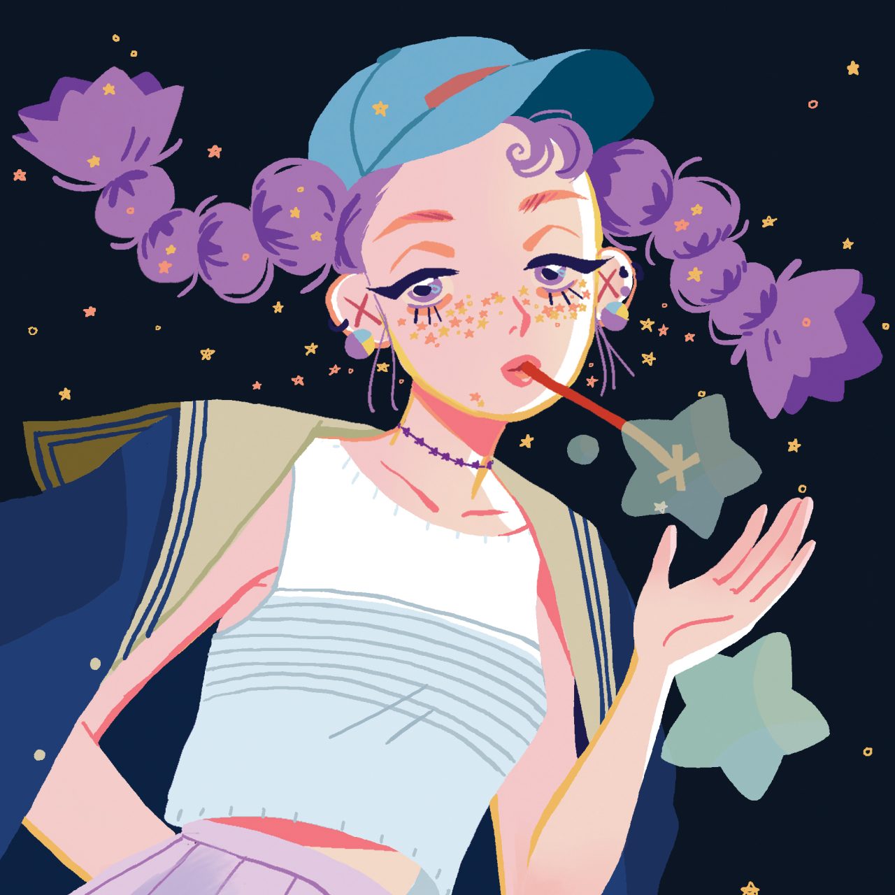 lindafong:  I made a zine! I’ll be selling it at ax. My artist alley table location