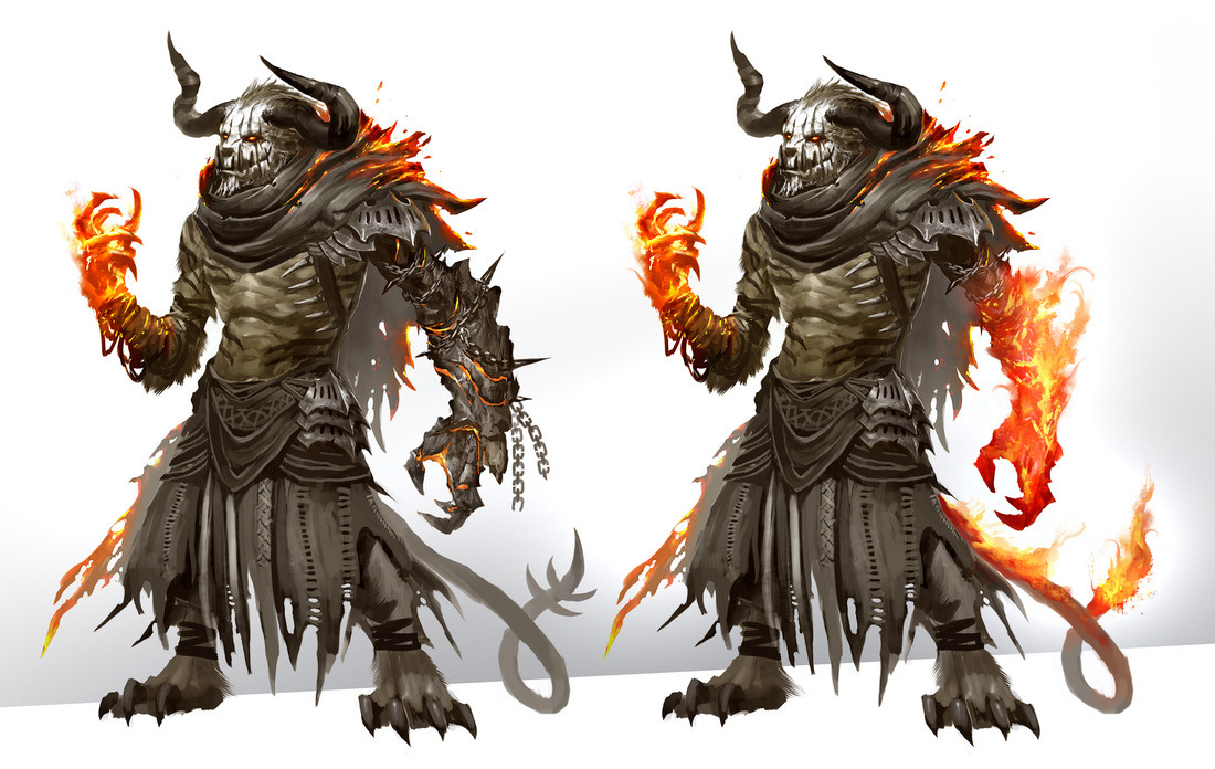 posthumanart:  Showcase: Kekai Kotaki (http://www.kekaiart.com/)Guild Wars 2 concept