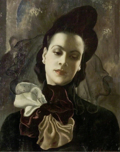 “The dark lady” by Anna Katrina Zinkeisen, 1938