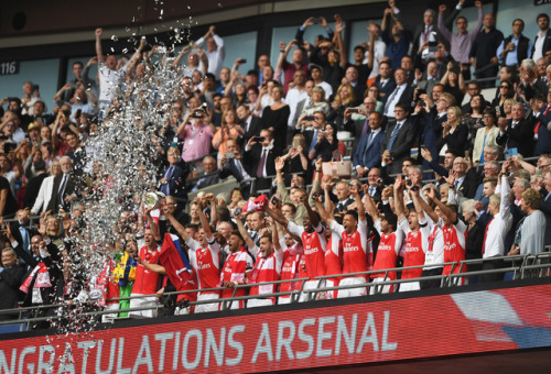 Arsenal win the FA Cup!