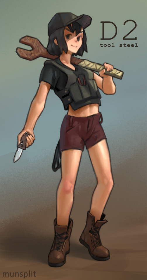 First Of My Knife Steel Girls Series Of Pics.