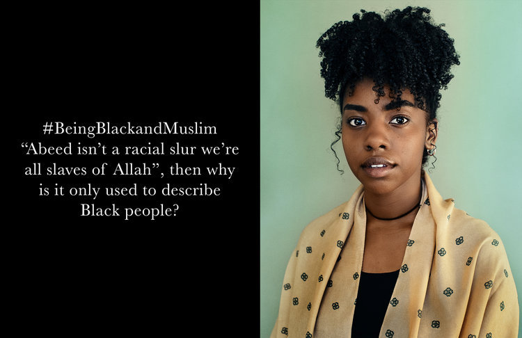 black-to-the-bones: Artist Shares Powerful Portrait Series On #BeingBlackAndMuslim
