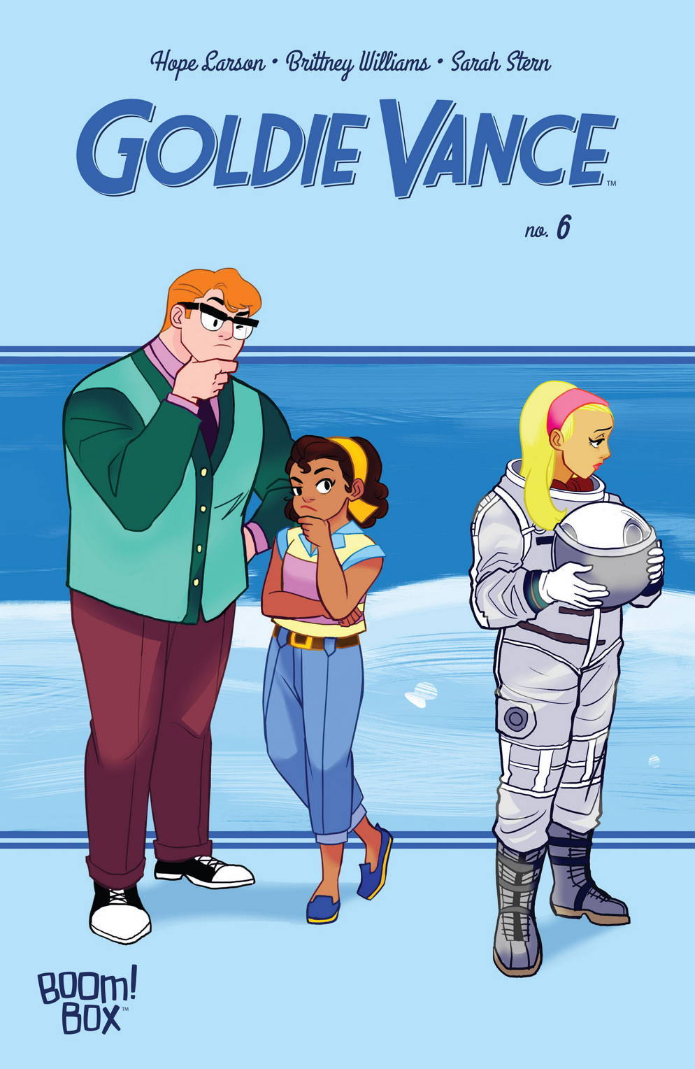 superheroesincolor:  Goldie Vance #6 (2016)  //   BOOM! Box Story Hope Larson ,