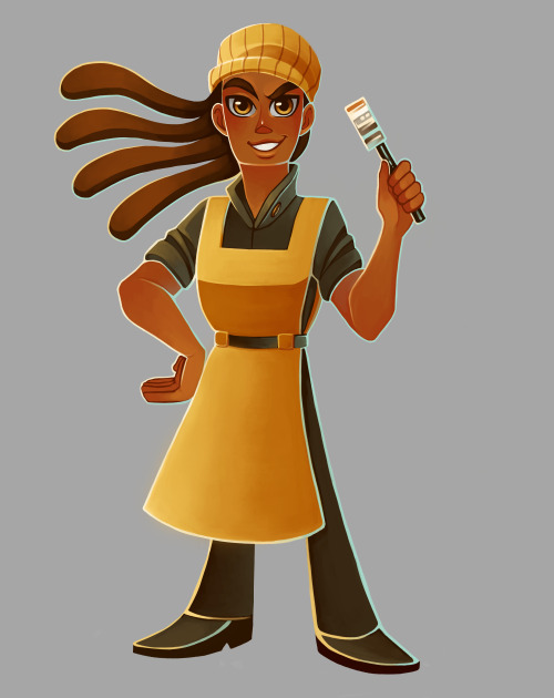 Barista Official Character Art!