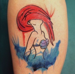 tatted—up:  Disney Inspired Tattoo.. Ariel