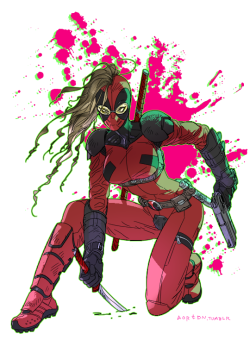 aortdn:  redesign- Lady Deadpool I wanted