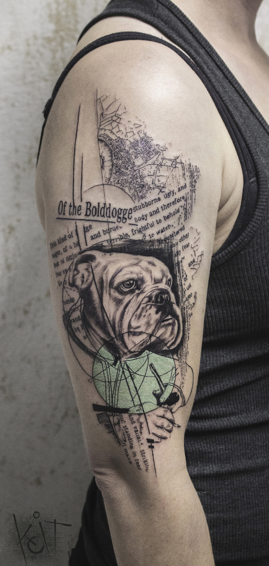 Update 73+ english bulldog tattoo best - thtantai2