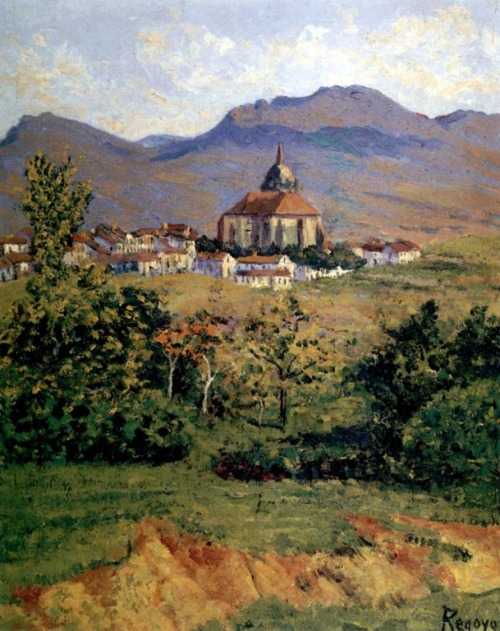 Hernani,  Basque Country,Spain - Dario de Regoyos ca.1900Spanish painter !857-!913Impressionism