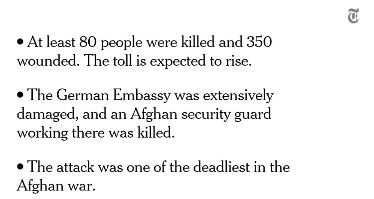 KABUL EXPLOSION