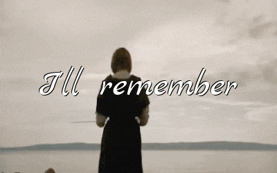 One Day Ill Remember. Remember Everything That Happened: The Good, The Bad, Those Who Survived And Those