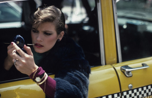 the-original-supermodels:Gia Carangi & Lisa Taylor by Arthur Elgort (1979 & 1976)