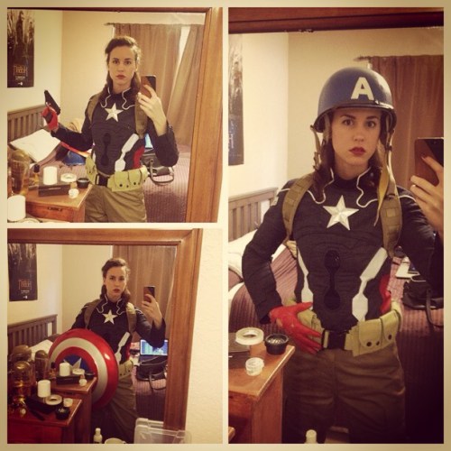 urulokid:Peggy!Cap is done! Just have to figure out how to mount the shield. Full length pics are on