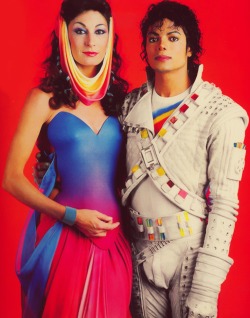 error888:Angelica Houston and Michael Jackson in “Captain EO” (1986). : OldSchoolCool