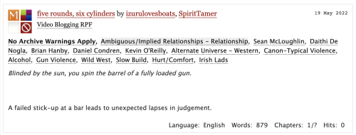 chapter one of me and @renchanting-duo’s irish lads western AU is up! you can read it here!