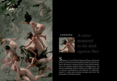 renaissaence:  Works of Art of Slytherin House  Victory belongs to the most persevering 