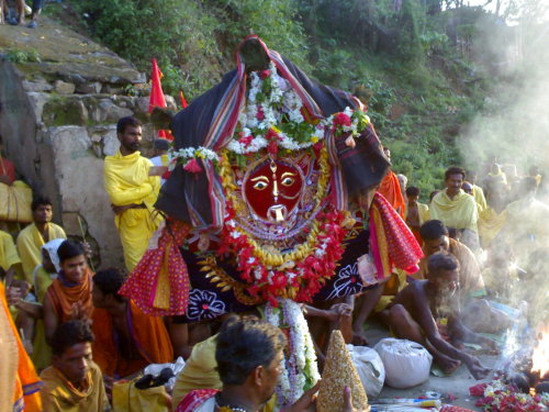 Kali procession, Odisha