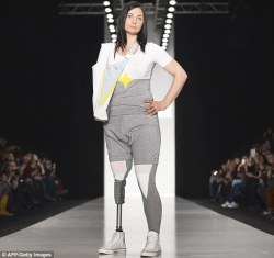 myvoicemyright:  Breaking down barriers: Russian designers present catwalk collections on disabled models at Moscow Fashion Week 