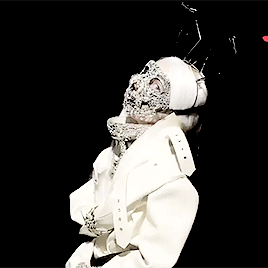 mother-gaga: Jewels N’ Drugs ArtRave backdrop by Ruth Hogben. 