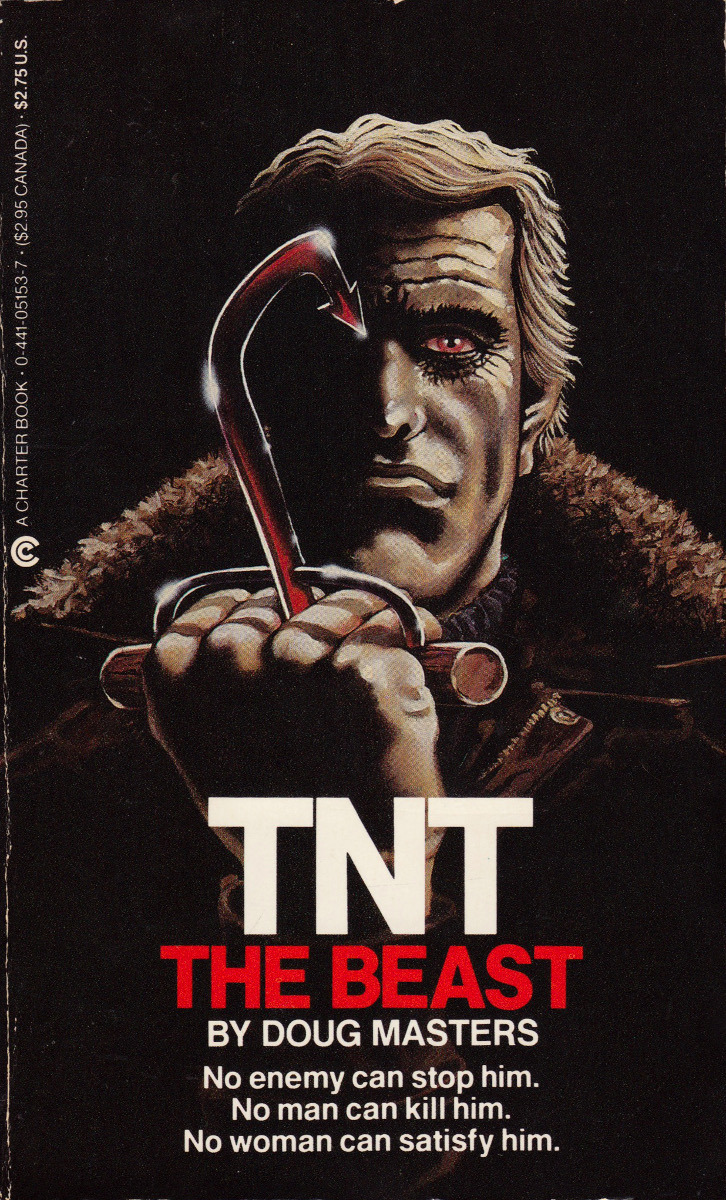 TNT: The Beast, by Doug Masters (Charter, 1985).From Ebay.ANTONY NICHOLAS TWIN vs